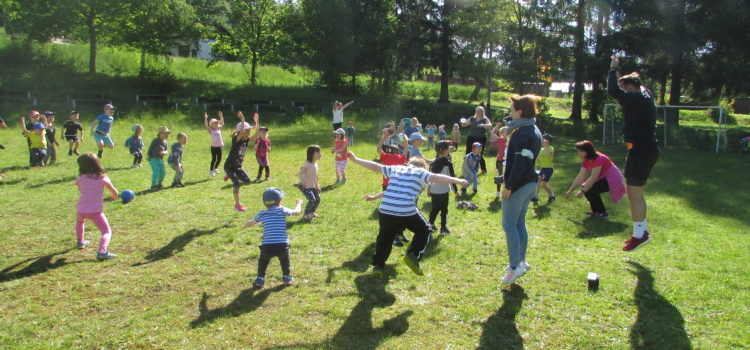 „Sport frei“ zum Kindertag