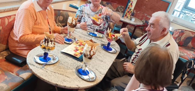 Ausflug in die Eisdiele