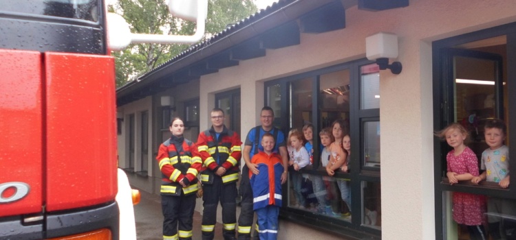 Tatütata die Feuerwehr ist da!